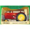 Image 3 : DIE CAST MASSEY-HARRIS 44 TRACTOR (ERTL) *1:16 SCALE* (RUBBER TIRES, STEERABLE WHEELS) *NOS*