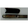 Image 2 : 1914 BALOON TIRE GAUGE WITH LEATHER SLEEVE (SCHRADER-TORONTO, CANADA)