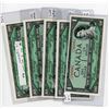 Image 1 : LOT OF FIVE -1 DOLLAR BILLS (CANADA) *1954* (SEQUENCIAL SERIAL NUMBERED)