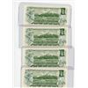 Image 3 : LOT OF TEN-ONE DOLLAR BILLS (CANADA) *1973* (SEQUENCIAL SERIAL NUMBERS)