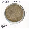 Image 1 : ONE DOLLAR COIN (USA) *MORGAN* (1921) *SILVER*