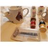 Image 4 : SHAVING RELATED LOT (MUGS, BRUSHES, ETC..)