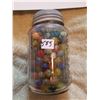 Image 1 : NABOB JAR FULL OF MARBLES (SOME OLDER)