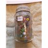 Image 1 : NABOB JAR FULL OF MARBLES (SOME OLDER)