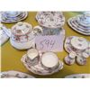 Image 2 : ROYAL ALBERT PETITE POINT CHINA SET (50 PIECES)