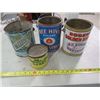 Image 1 : LOT OF 4 ADVERTISING PAILS (PURE HONEY, BEEHIVE GOLDEN CORN SYRUP, ROGER'S GOLDEN SYRUP, PURE CANADI