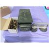 Image 1 : LOT INCLUDING AMMUNITION BOX, VACU-LIFTER AND ASSORTED SHELL CASINGS