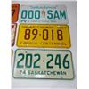Image 3 : LOT OF 6 ASSORTED LICENCE PLATES