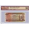 Image 1 : ONE HUNDRED DOLLAR BILL (CANADA) *1975* (BCS GRADED)