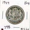 Image 1 : FIFTY CENT COIN (CANADA) *1949* (SILVER)