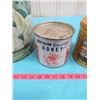 Image 3 : LOT OF ASSORTED TINS (AUNT JEMIMA, NORTHERN BLOSSOMS HONEY, ETC.)