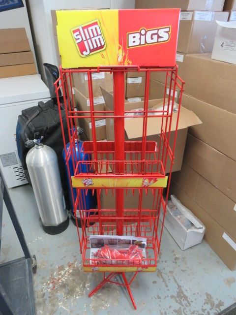 Slim Jim Wire Rack SLIM JIM DISPLAY RACK (51.5