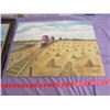 Image 2 : LOT OF 3 PICTURES (SOME WATER DAMAGE ON FRAMED PICTURE) *24" X 24", 23.5" X 18", 19" X 23"*