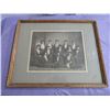 Image 2 : LOT OF 3 VINTAGE PICTURES (21.5" X 9", 15.5" X 12.5", 19.5" X 15.5") *GLASS HAS CRACK*