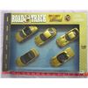 Image 1 : BOX OF 5 TOY CARS (ROAD AND TRACK) *1:38*