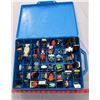 Image 3 : HOT WHEEL COLLECTOR CAR CARRY CASE (FULL OF TOY CARS)