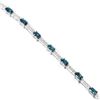 Image 2 : Natural LONDON BLUE TOPAZ Bracelet