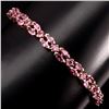 Image 1 : Natural Marquise 5 mm Top Rich Pink Tourmaline Bracelet