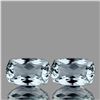 Image 1 : Natural Light Sky Blue Aquamarine Pair 8x5 MM - FL