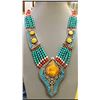 Image 1 : Tibet Natural Amber Tribal Queen Royal Necklace