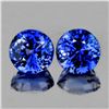 Image 1 : Natural AAA Royal Blue Rare Benitoite Pair - Flawless