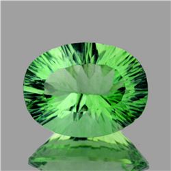 Natural Paraiba Green Fluorite 16x12 Mm - Flawless