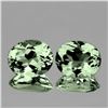 Image 1 : Natural Green Amethyst Pair 11x9 MM - FL
