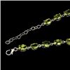 Image 3 : Natural 7x5 MM Rich Green Peridot Bracelet