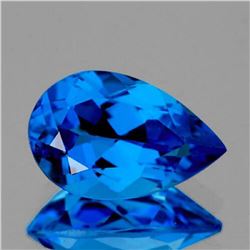 NATURAL AAA Electric SWISS BLUE TOPAZ 16x10.50 MM
