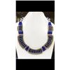 Image 1 : Tibet Natural Stone Tribal Queen Royal Necklace
