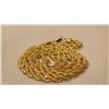 Image 3 : AWESOME 14 Kt. GOLD PLATED ROPE CHAIN.