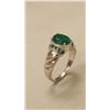 Image 2 : GORGEOUS 3.5 CT NATURAL EMERALD RING.