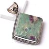 Image 1 : GORGEOUS NATURAL 68 CT RUBY ZOISITE PENDANT