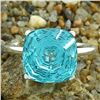 Image 1 : GORGEOUS 7 CT PARAIBA TOURMALINE RING