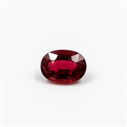 Impressive 2.63Ct Certified Natural Red Tourmaline