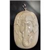 Image 1 : Hand Carved Antler  Lord of Wisdom Pendant