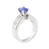 Image 4 : 2.72 ctw Sapphire and Diamond Ring - Platinum