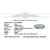 Image 2 : 6.09 ct.Natural Cushion Cut Aquamarine
