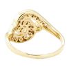 Image 3 : 0.50 ctw Diamond Love Knot Ring - 14KT Yellow Gold