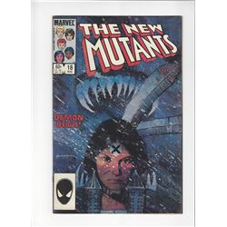 The New Mutants Issue #18 by Marvel Comics