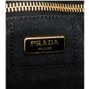 Image 4 : Prada Dark Blue Canvas Large Canapa Tote Bag