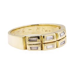 0.50 ctw Diamond Ring - 14KT Yellow Gold