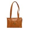 Image 1 : MCM Cognac Visetos Coated Canvas Leather Vintage Large Tote Bag