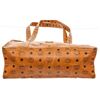 Image 6 : MCM Cognac Visetos Coated Canvas Leather Vintage Large Tote Bag