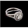 Image 1 : 1.14 ctw Diamond Ring - 14KT White Gold