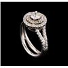 Image 4 : 1.14 ctw Diamond Ring - 14KT White Gold