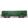 Image 1 : AMERICAN FLYER STANDARD GAUGE GONDOLA. GREEN, BRA