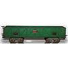 Image 1 : AMERICAN FLYER STANDARD GAUGE GONDOLA. GREEN, BRA