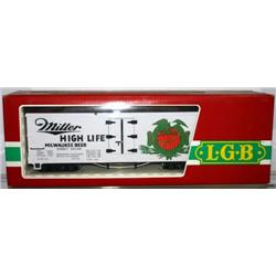 LGB G GAUGE MILLER REEFER. WHITE