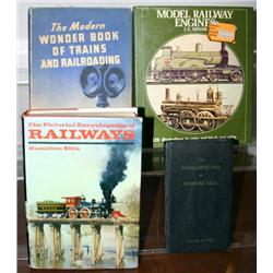 4 RAILROAD BOOKS.
